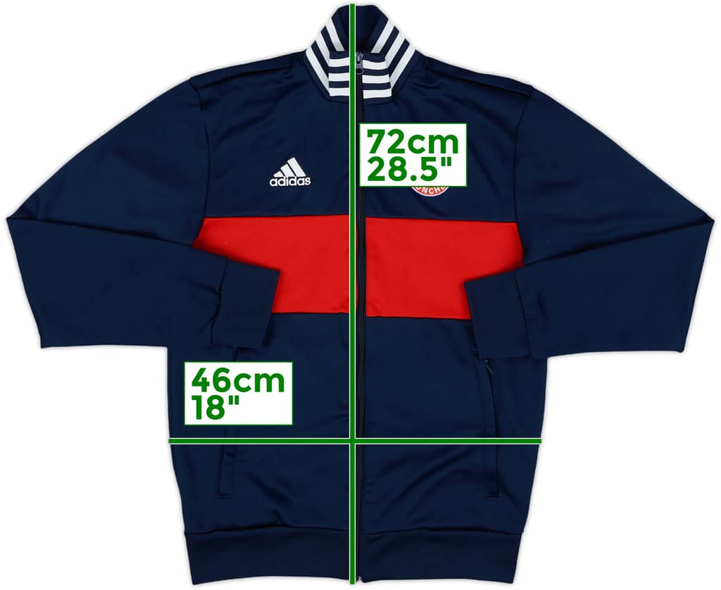 2017-18 Bayern Munich adidas Track Jacket - 10/10 - (S)