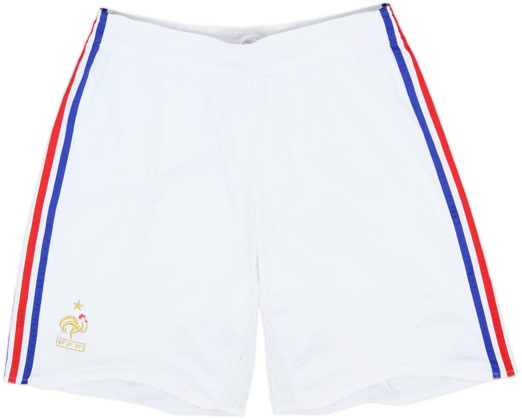 2008-09 France Home Shorts - 9/10 - (XL)