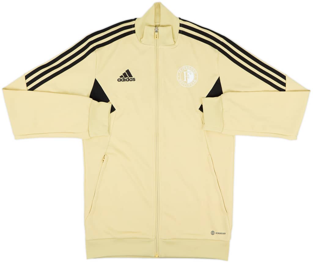 2021-22 Feyenoord adidas Track Jacket - 9/10 - (S)
