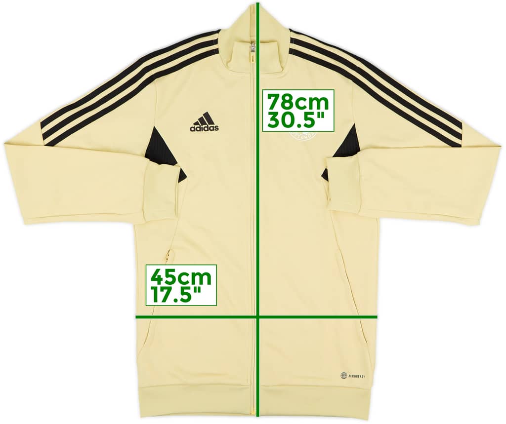 2021-22 Feyenoord adidas Track Jacket - 9/10 - (S)