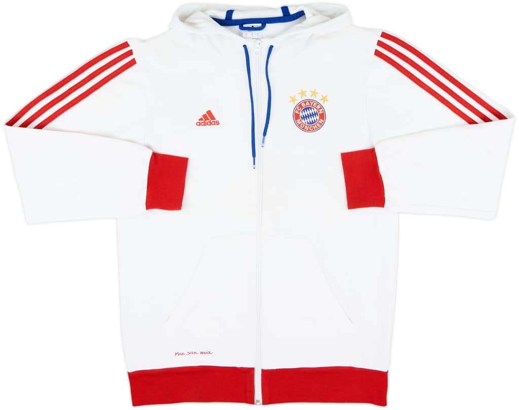 2014-15 Bayern Munich adidas Hooded Track Jacket - 7/10 - (S)