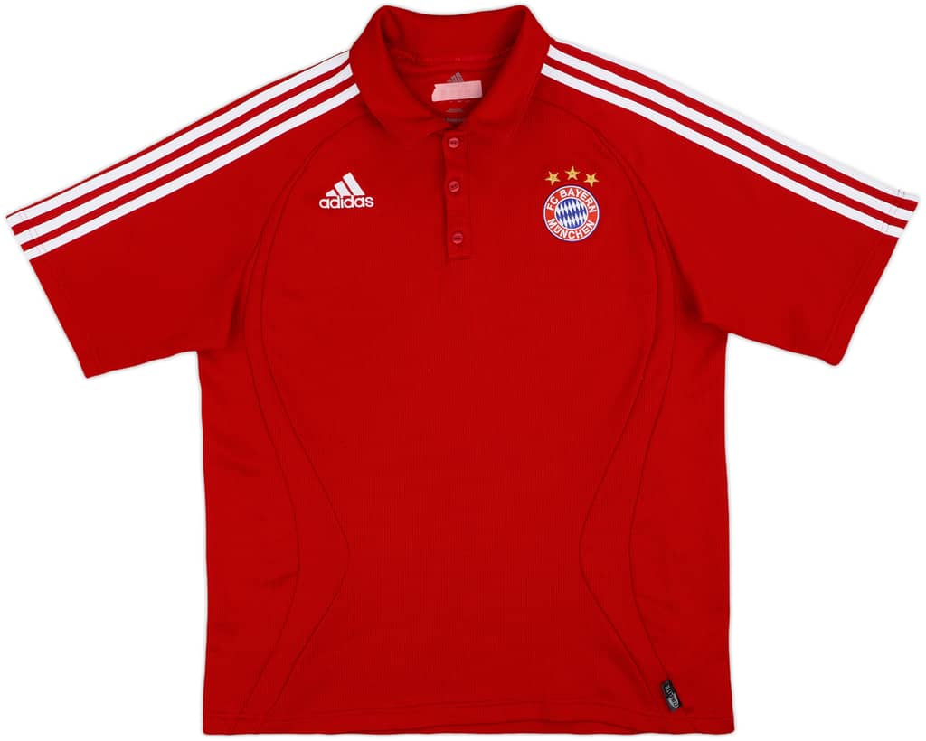 2006-07 Bayern Munich adidas Polo Shirt - 8/10 - (L)