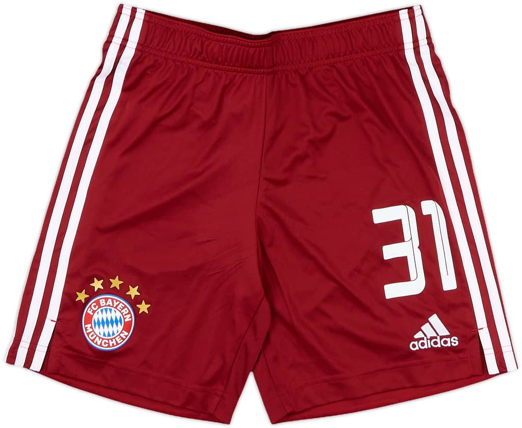 2021-22 Bayern Munich Player Issue Home Shorts #31 - 10/10 - (M)