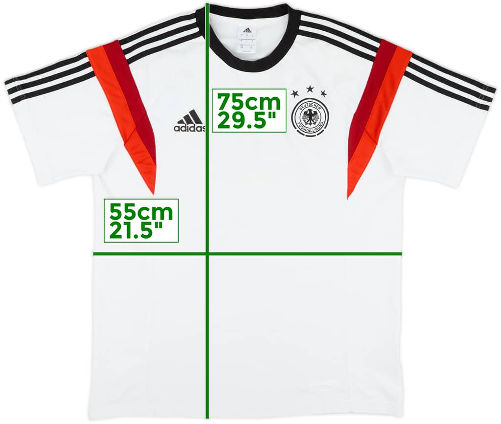 2013-14 Germany adidas Cotton Tee - 7/10 - (L)