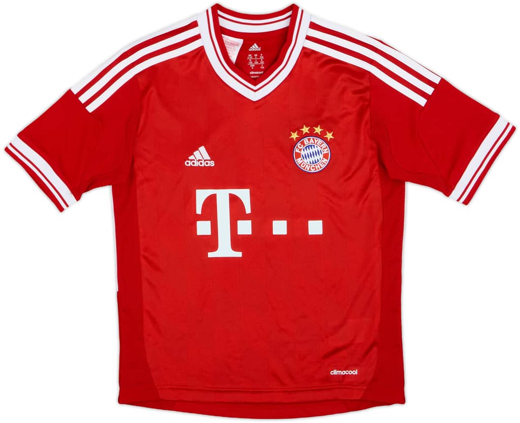 2013-14 Bayern Munich Home Shirt - 9/10 - (S.Boys)