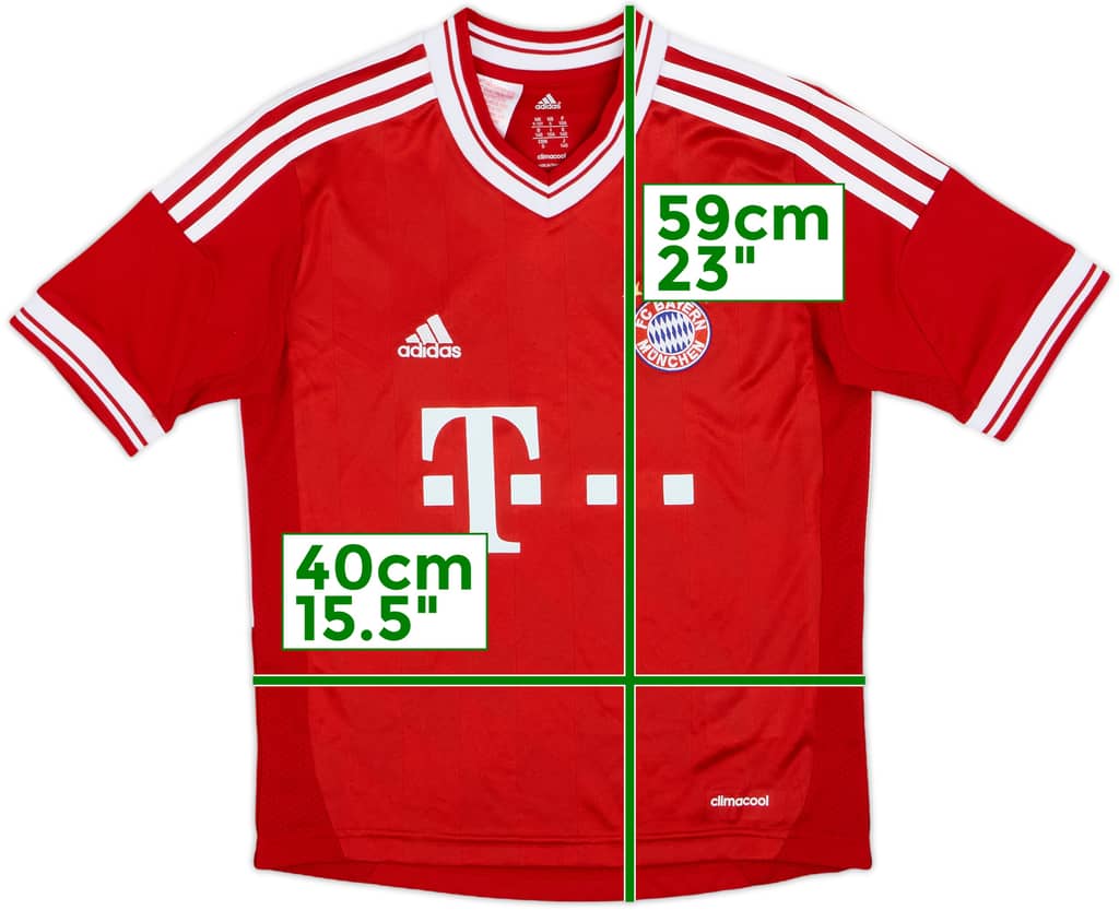 2013-14 Bayern Munich Home Shirt - 9/10 - (S.Boys)