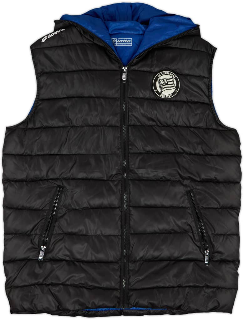 2014-15 Sturm Graz Lotto Padded Gilet - 10/10 - (XL)