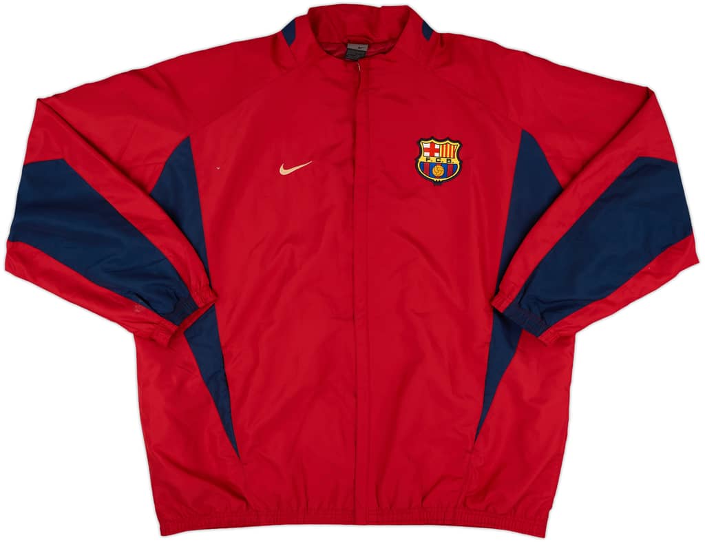 2002-03 Barcelona Nike Track Jacket - 9/10 - (XXL)