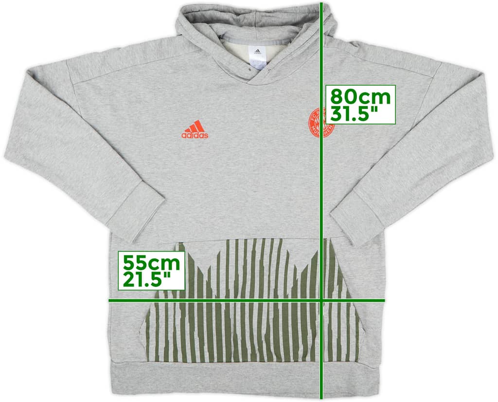 2018-19 Bayern Munich adidas Hoodie - 5/10 - (L)