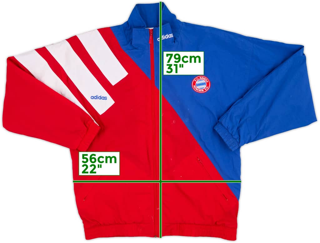 1993-95 Bayern Munich adidas Track Jacket - 7/10 - (L)