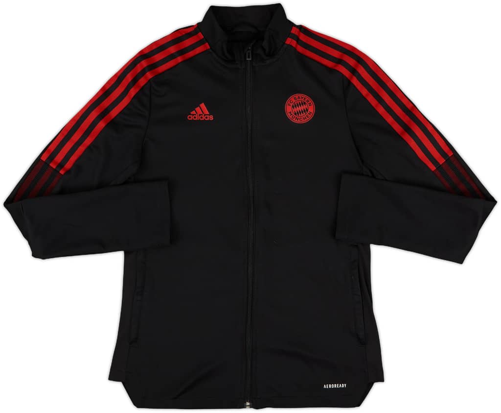 2021-22 Bayern Munich adidas Track Jacket - 8/10 - (S.Boys)