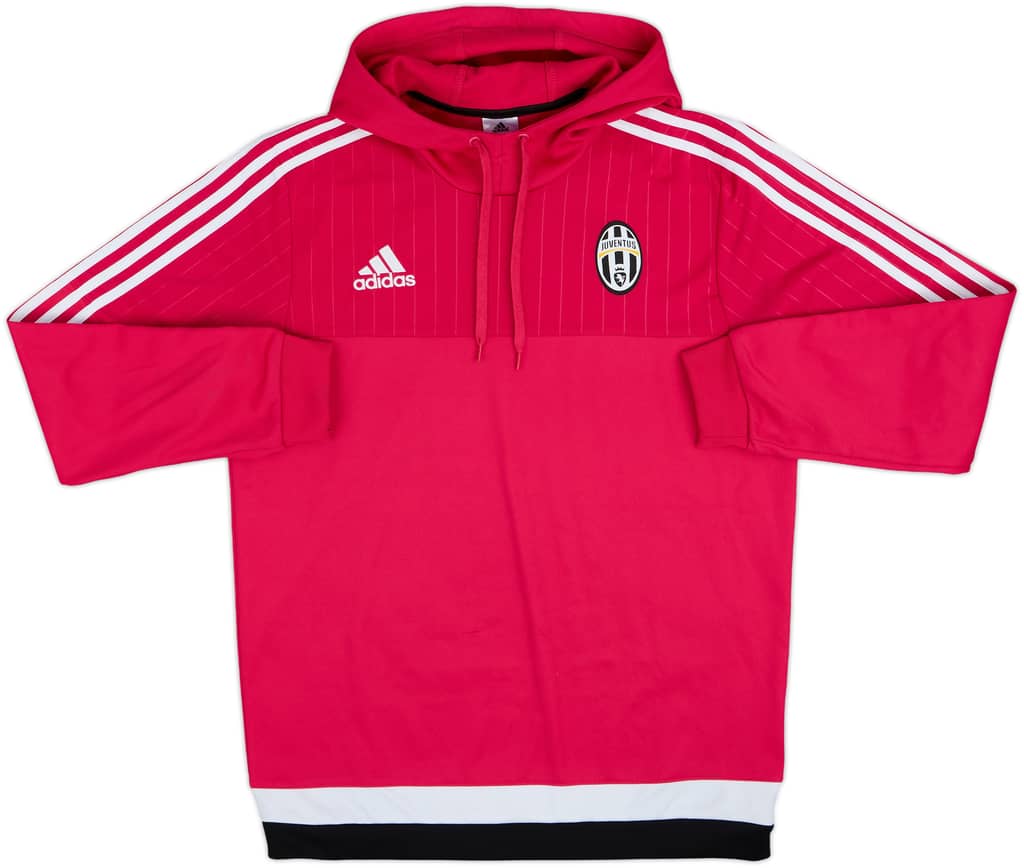 2015-16 Juventus adidas Hooded Top - 8/10 - (M)