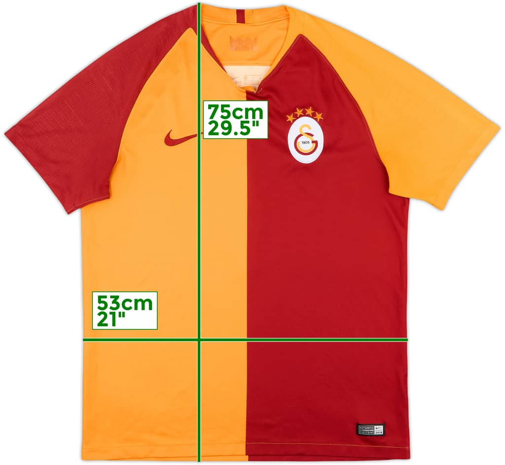 2018-19 Galatasaray Home Shirt - 6/10 - (L)