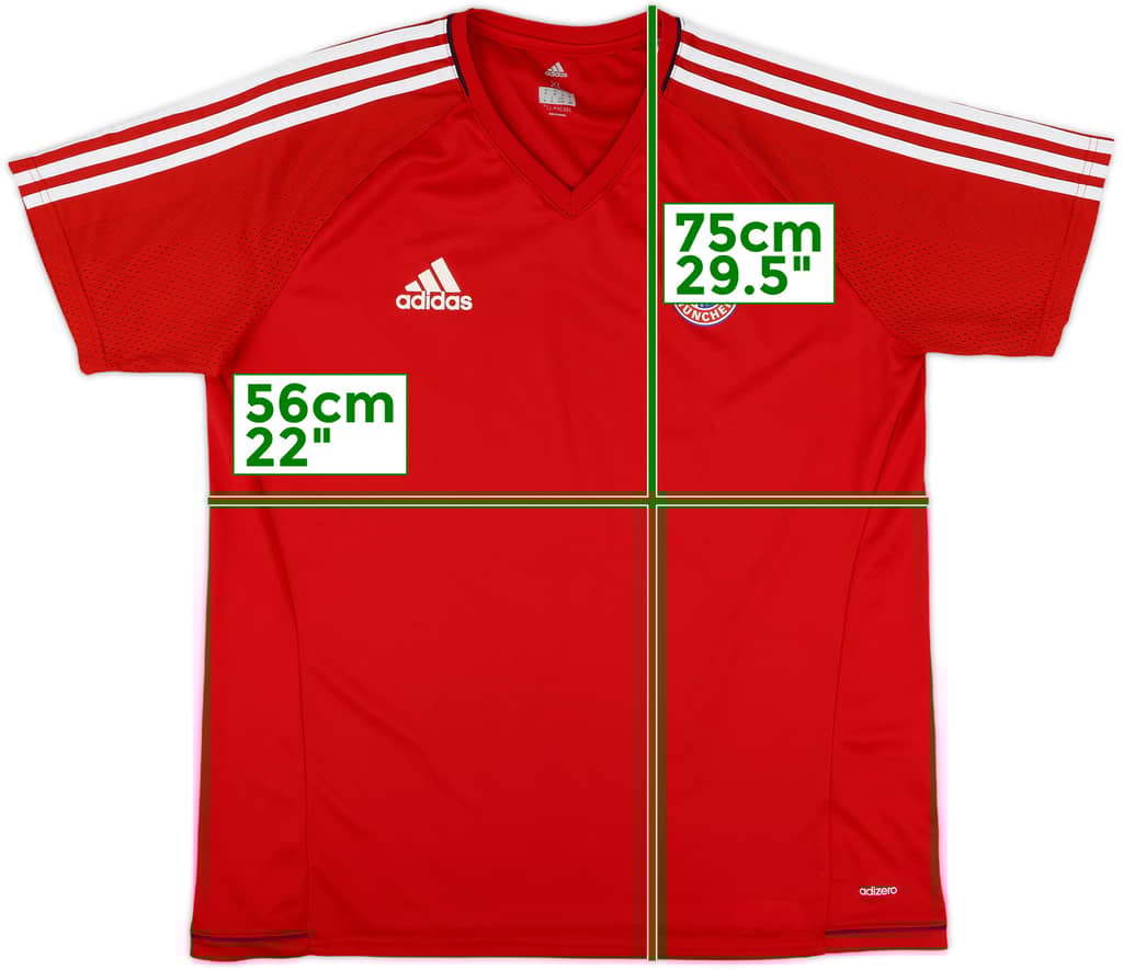2017-18 Bayern Munich adidas Training Shirt - 10/10 - (XL)