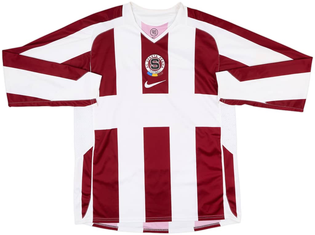 2006-07 Sparta Prague Away L/S Shirt - 6/10 - (L)