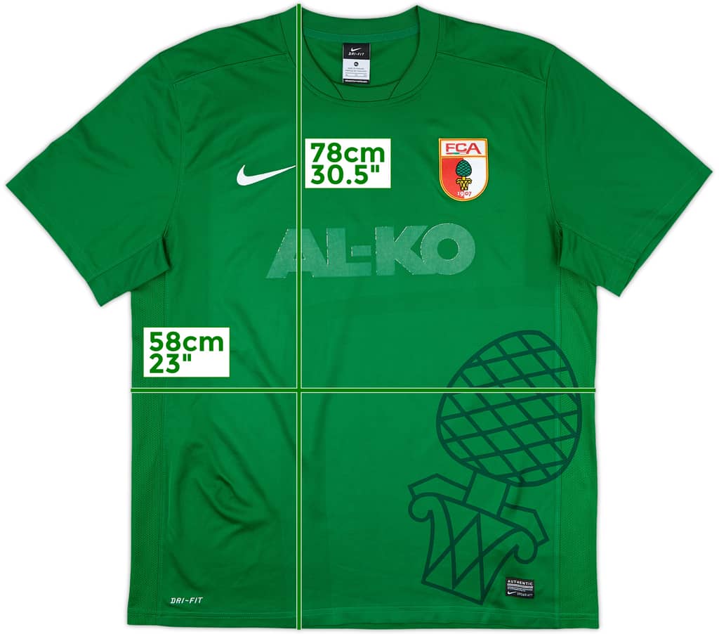 2014-15 Augsburg Away Shirt - 4/10 - (XL)