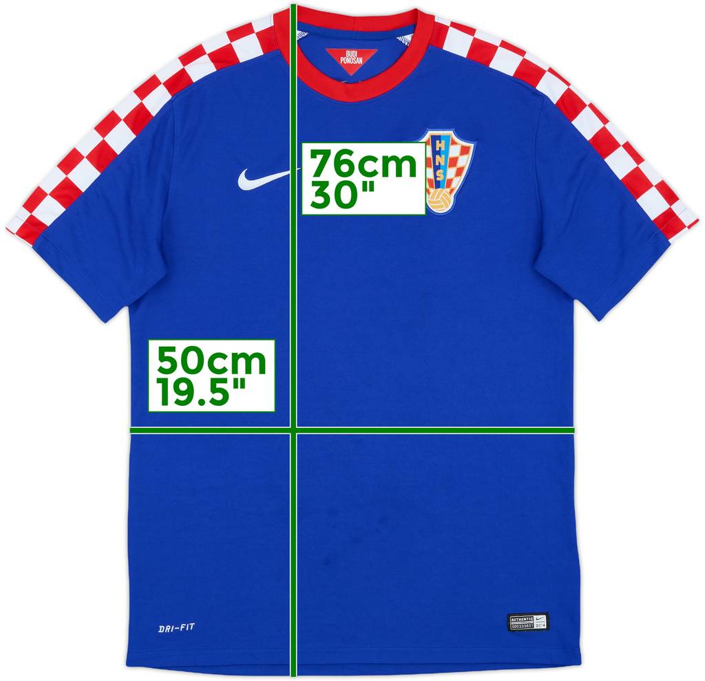 2014-15 Croatia Away Shirt - 8/10 - (M)