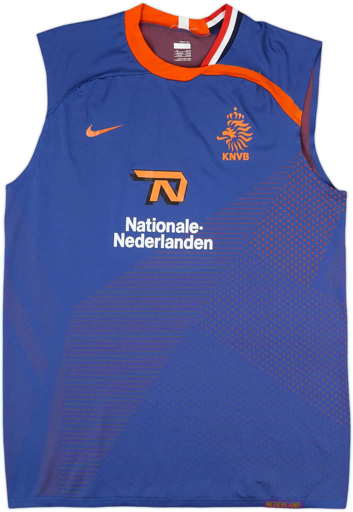 2008-09 Netherlands Player Issue Nike Training Vest - 10/10 - (XL)