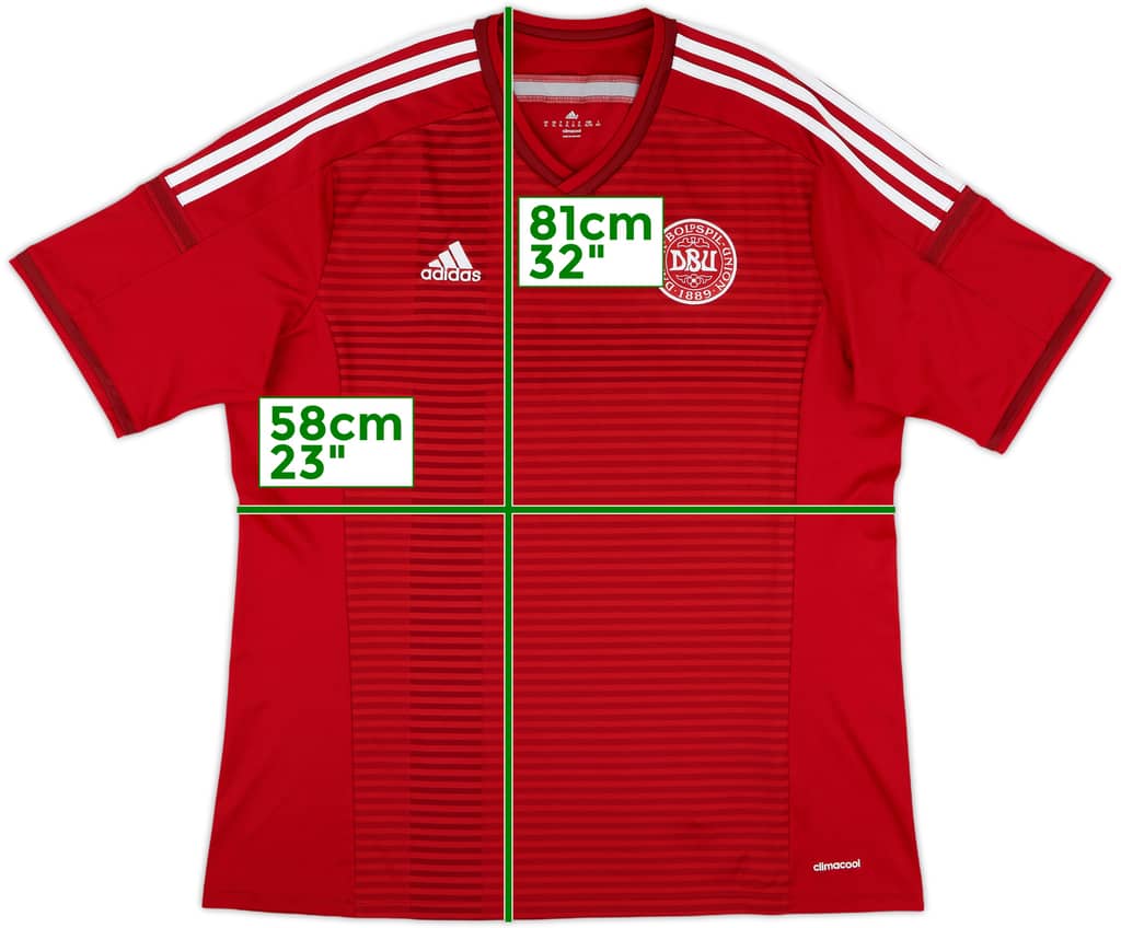 2014-15 Denmark Home Shirt - 10/10 - (XL)