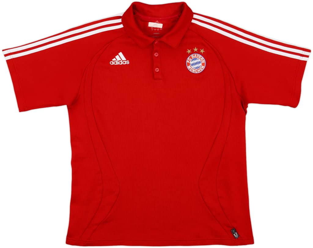 2006-07 Bayern Munich adidas Polo Shirt - 9/10 - (L)