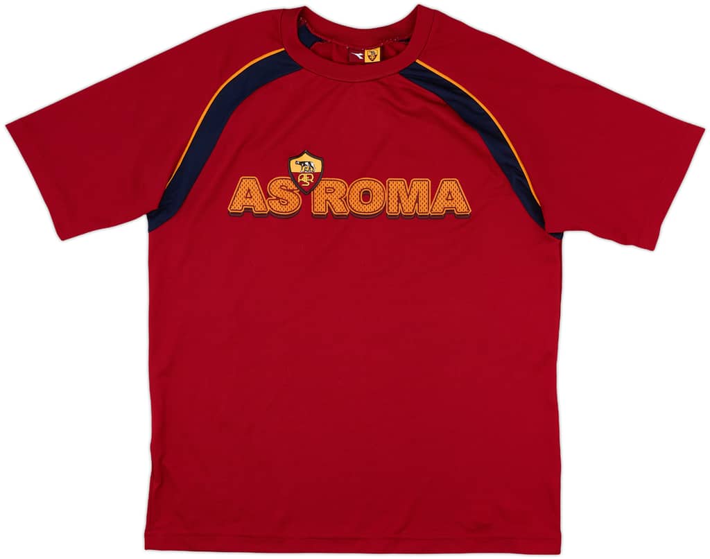 2003-04 Roma Kappa Training Shirt - 9/10 - (L)