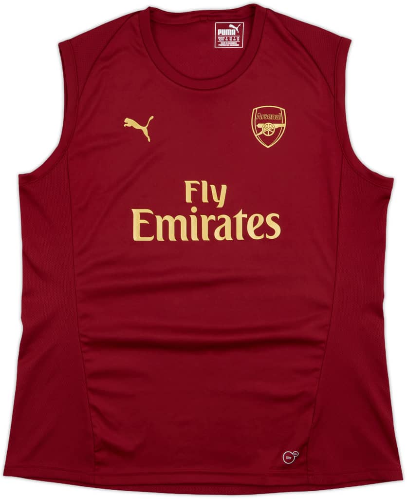 2018-19 Arsenal Puma Training Vest - 9/10 - (XL)