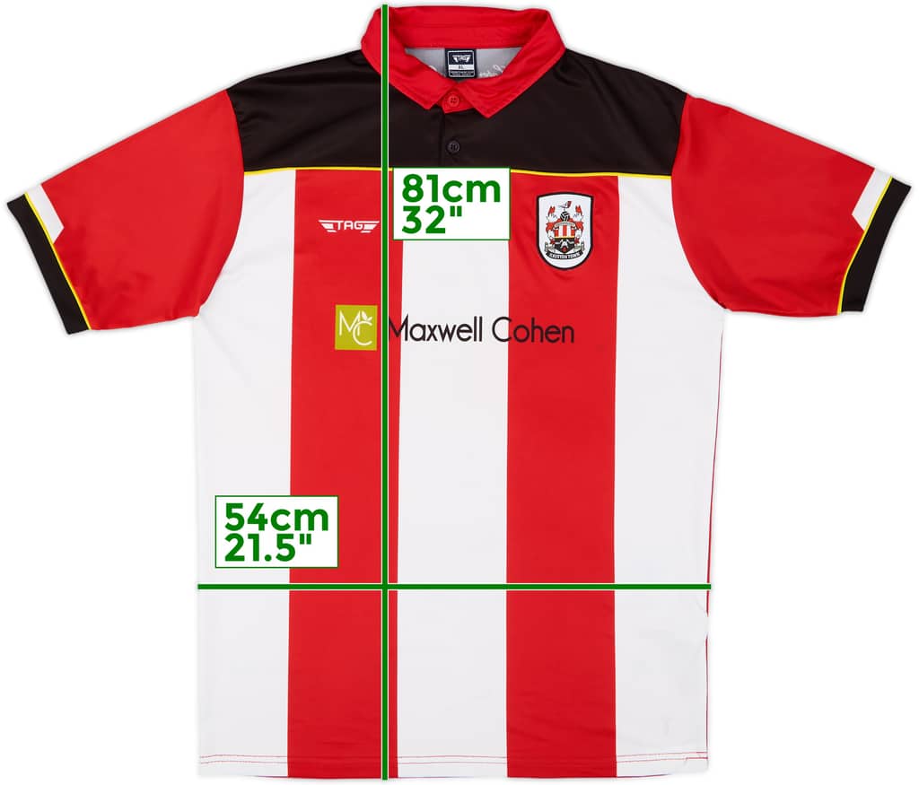 2020-21 Ilkeston Town Home Shirt - 9/10 - (XL)
