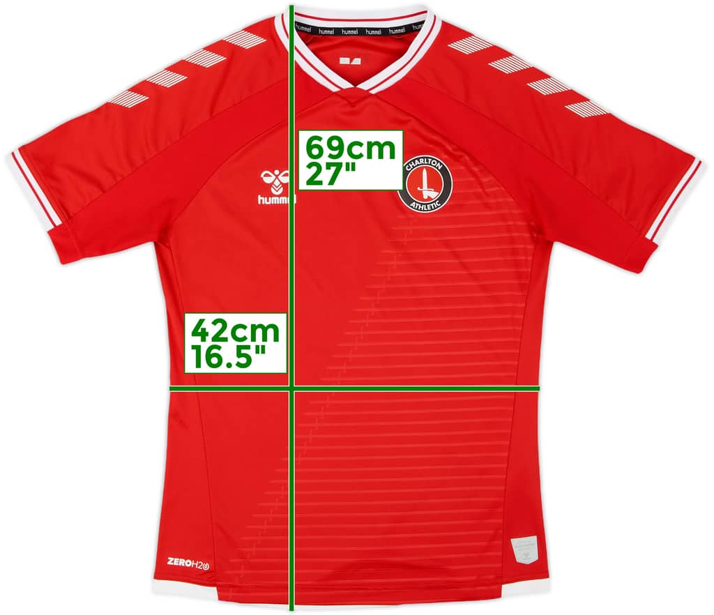 2020-21 Charlton Home Shirt - 9/10 - (S)
