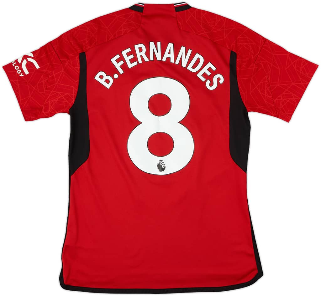 2023-24 Manchester United Home Shirt B.Fernandes #8 - 5/10 - (M)