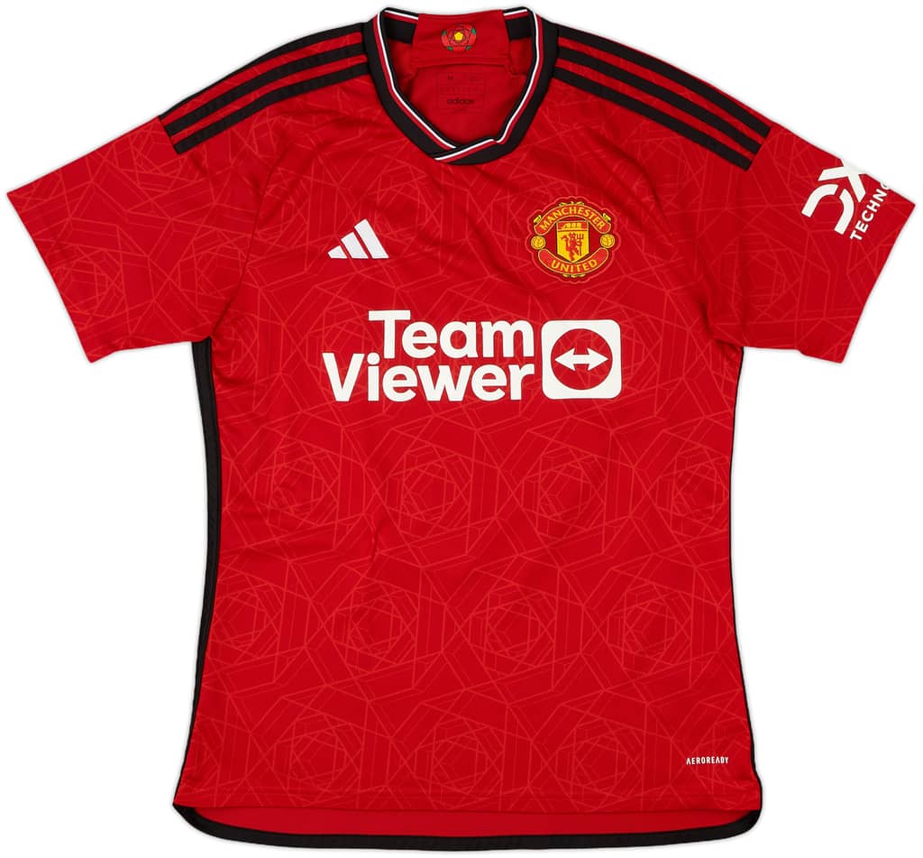 2023-24 Manchester United Home Shirt B.Fernandes #8 - 5/10 - (M)