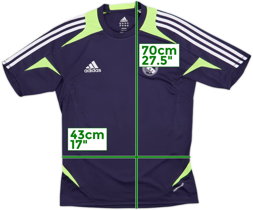 2012-13 Real Madrid adidas Formotion Training Shirt - 9/10 - (S)