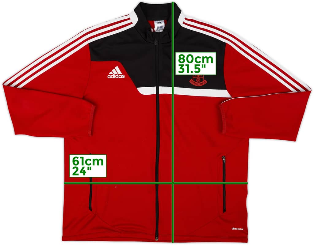 2013-14 Southampton adidas Track Jacket - 6/10 - (XL)