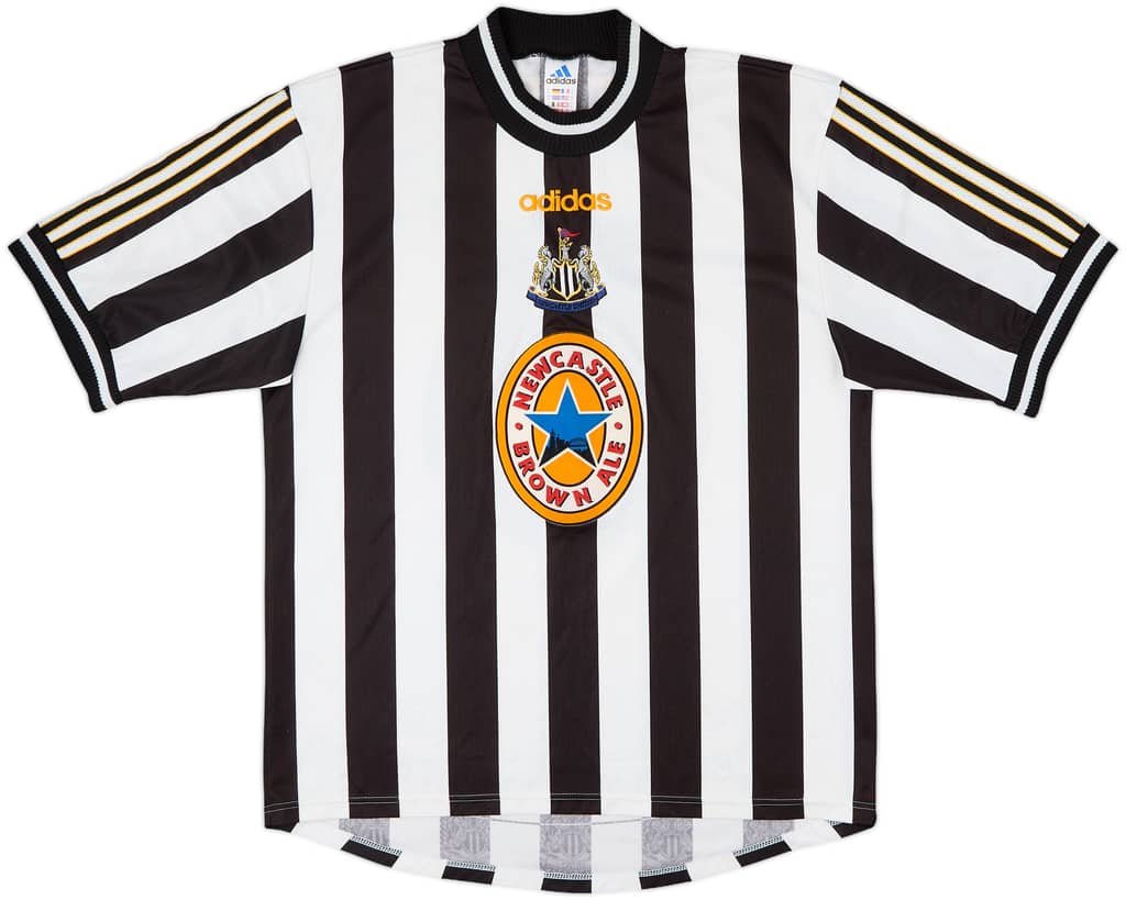 1997-99 Newcastle Home Shirt Shearer #9 - 8/10 - (XL)