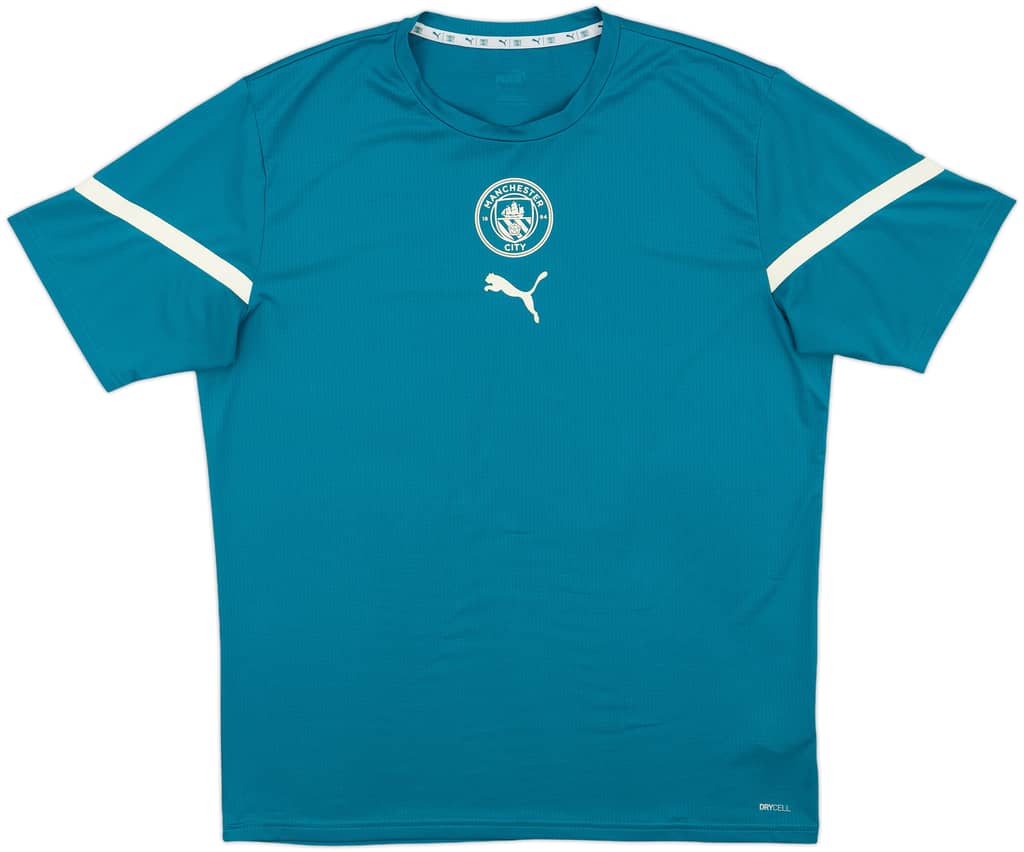 2021-22 Manchester City Puma Training Shirt - 7/10 - (L)