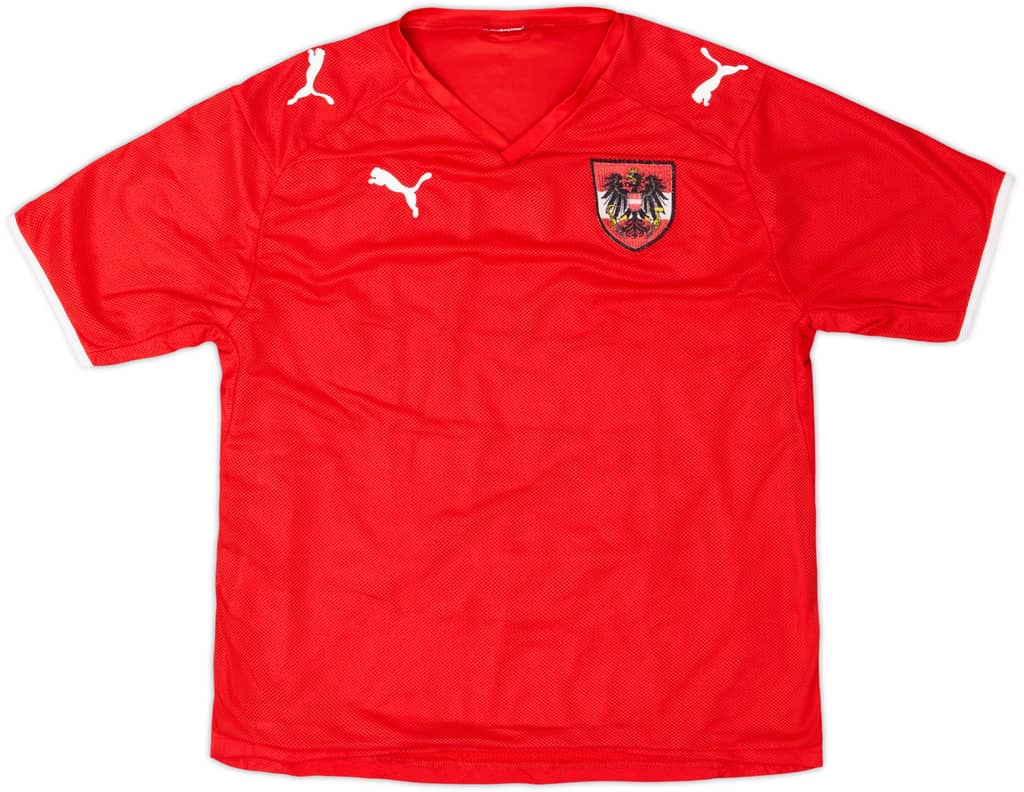 2008-09 Austria Home Shirt - 6/10 - (L.Boys)