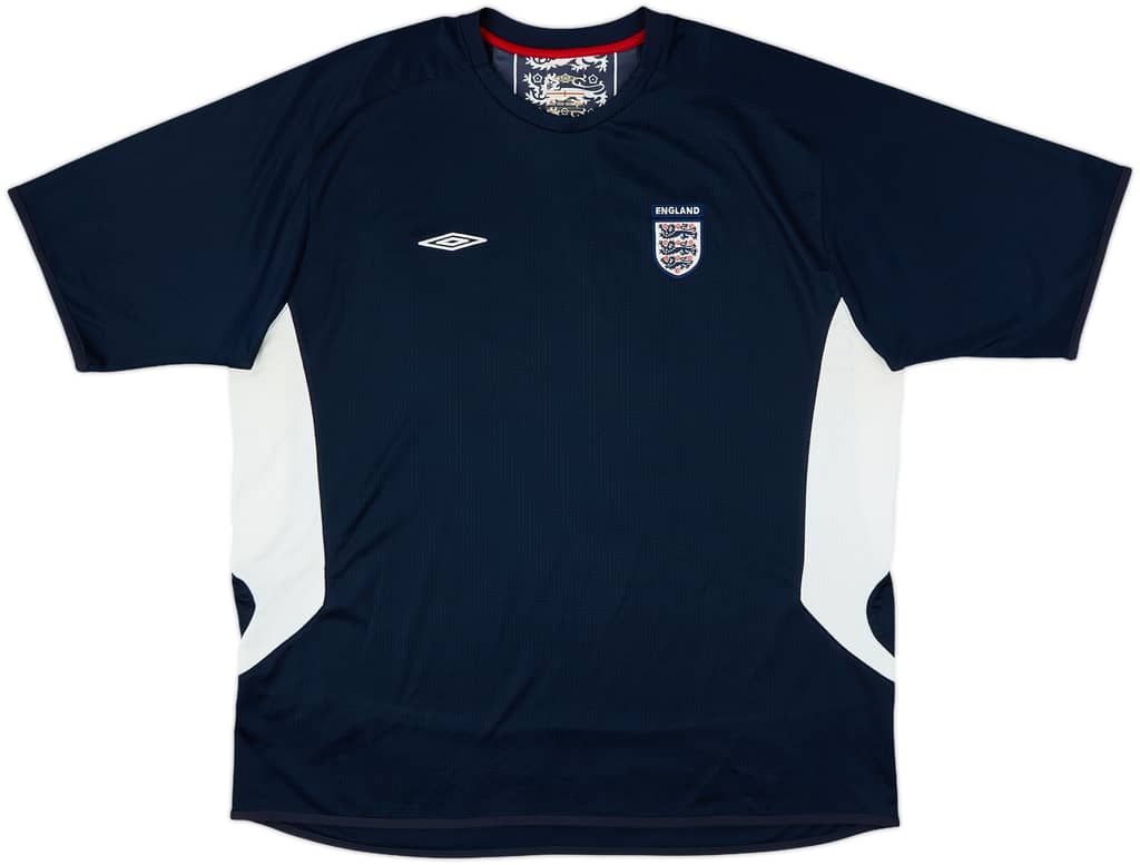 2005-06 England Umbro Training Shirt - 8/10 - (XXL)