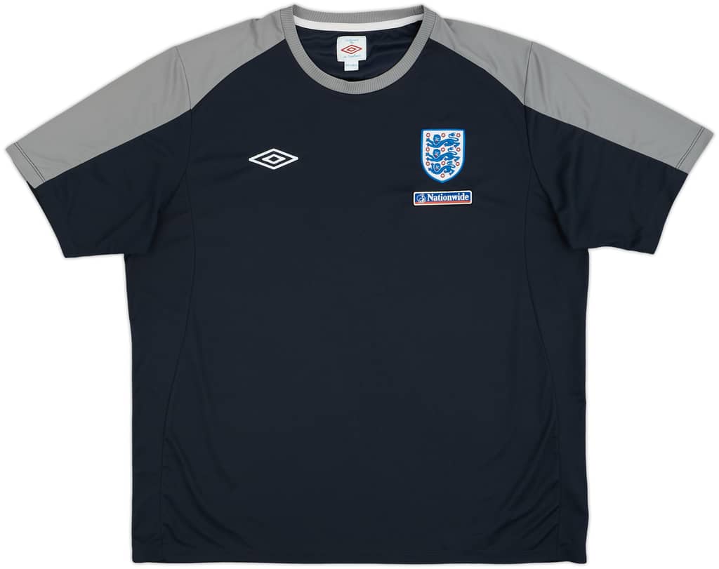 2010-11 England Umbro Training Shirt - 8/10 - (XXL)
