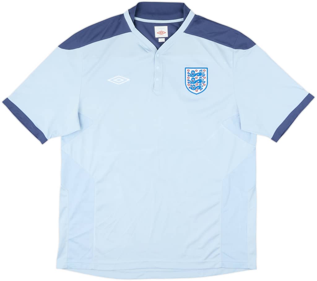 2010-11 England Umbro Polo Shirt - 6/10 - (XXL)