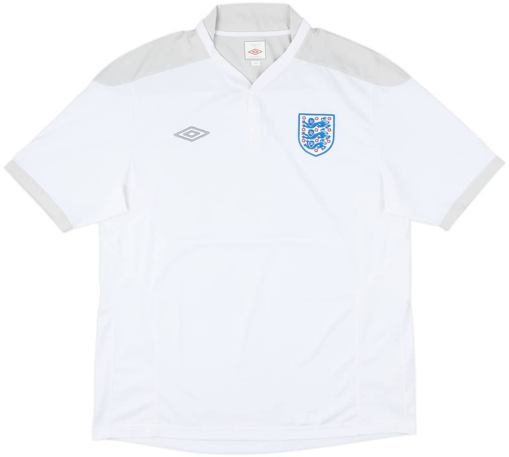 2010-2011 England Umbro Polo Shirt - 9/10 - (XXL)