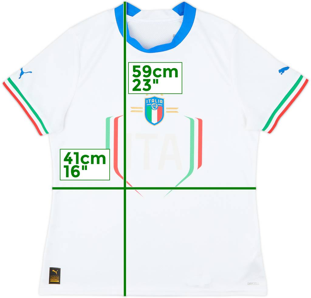 2022-23 Italy Away Shirt - 6/10 - (M)