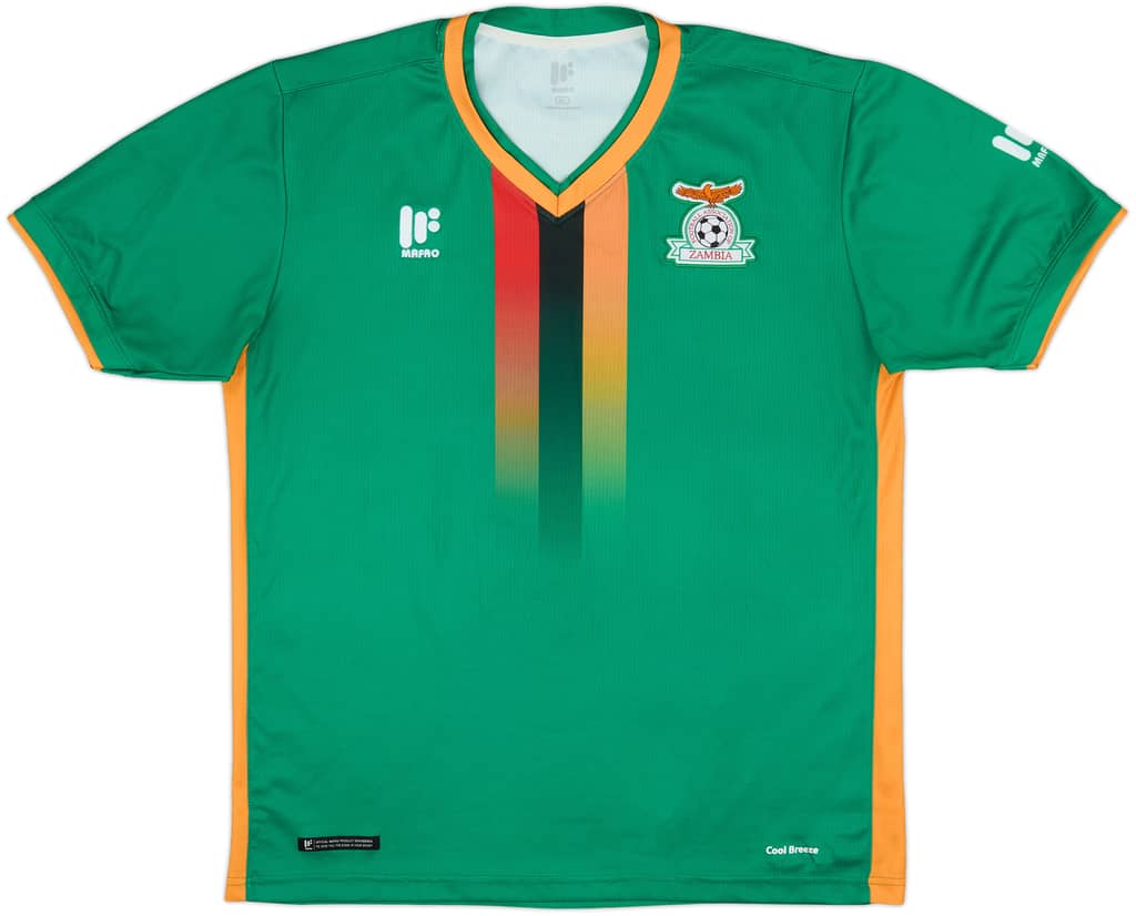 2017 Zambia Home Shirt - 8/10 - (XXL)