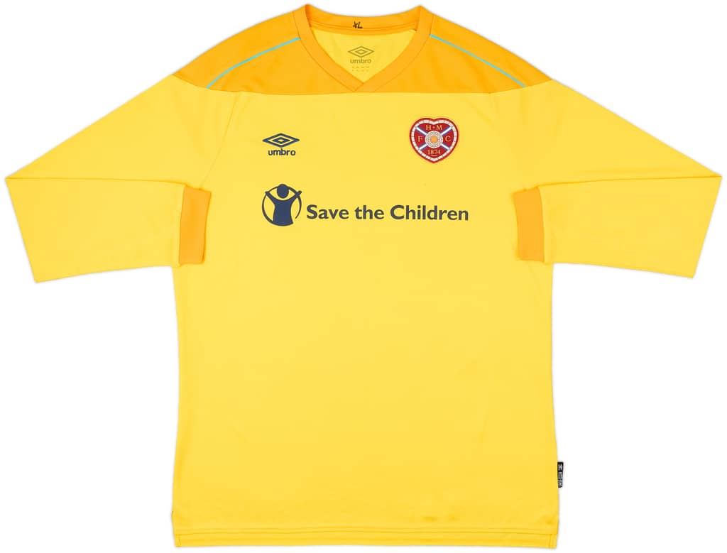 2018-19 Hearts GK Shirt - 8/10 - (XL)