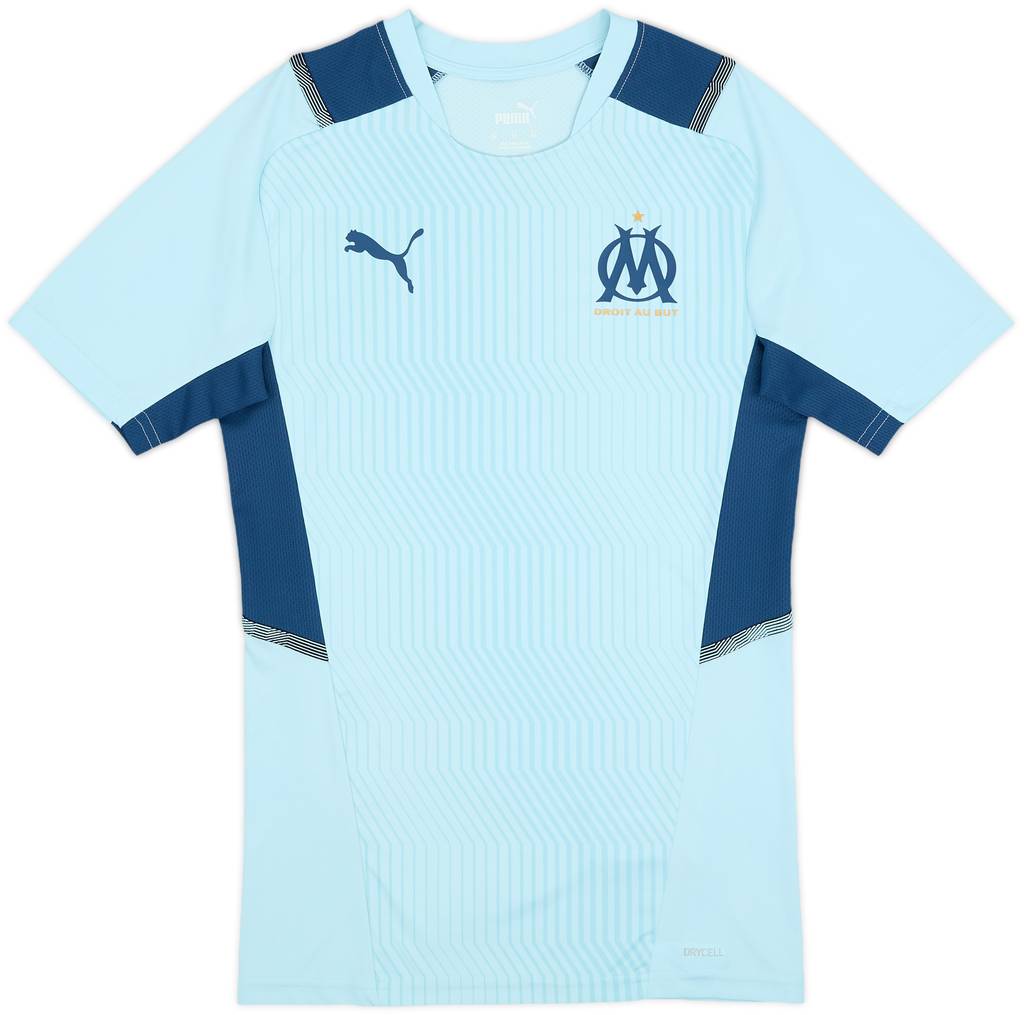 2021-22 Marseille Puma Training Shirt - 9/10 - (XS)