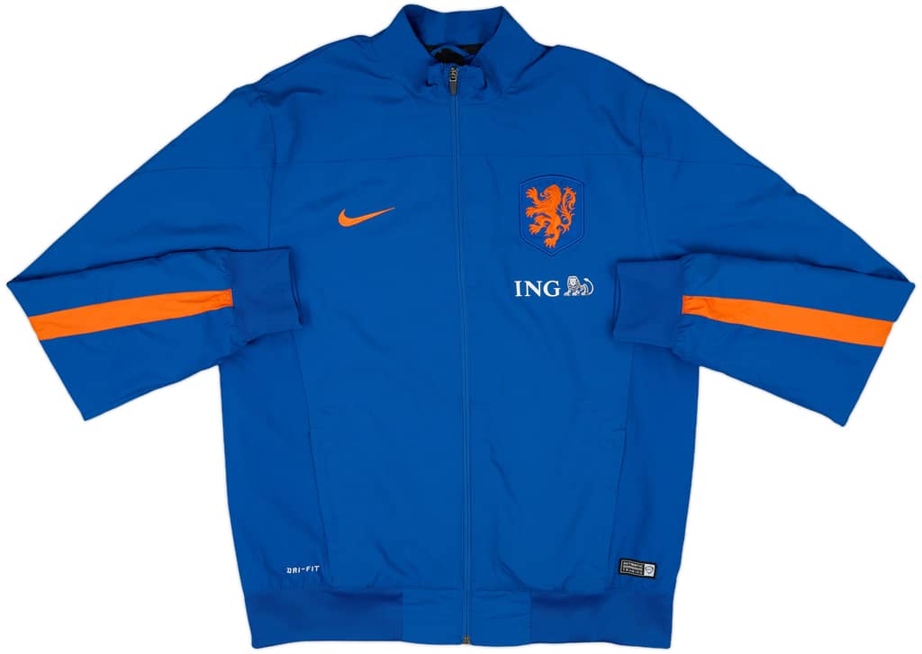 2014-16 Netherlands Nike Track Jacket - 9/10 - (M)