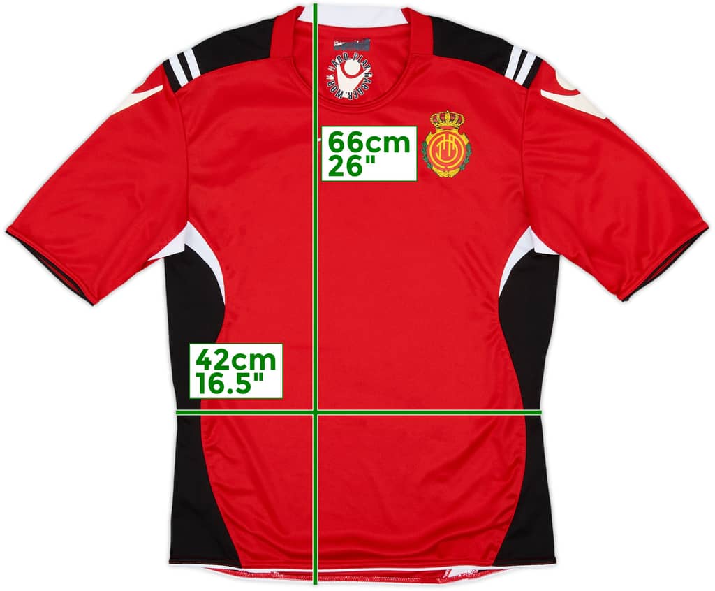 2010-11 Mallorca Home '50 anys' Shirt - 8/10 - (S)