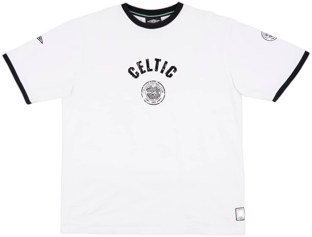 2003-04 Celtic Umbro Cotton Tee - 8/10 - (XL)