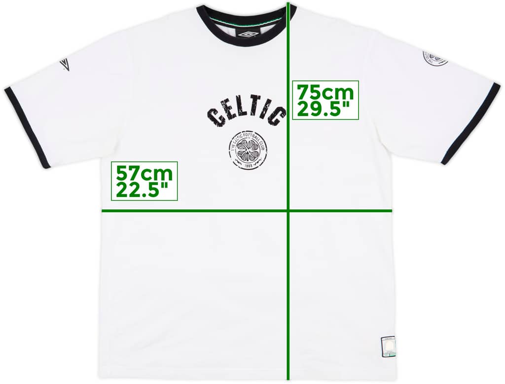 2003-04 Celtic Umbro Cotton Tee - 8/10 - (XL)