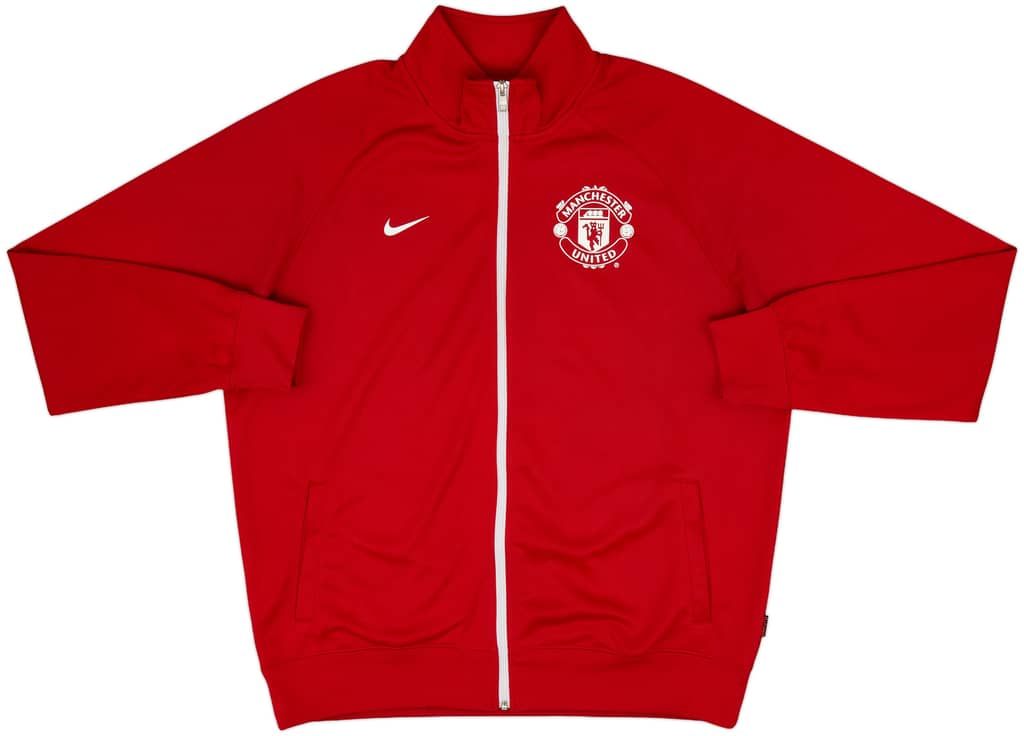 2013-14 Manchester United Nike Track Jacket - 9/10 - (XL)