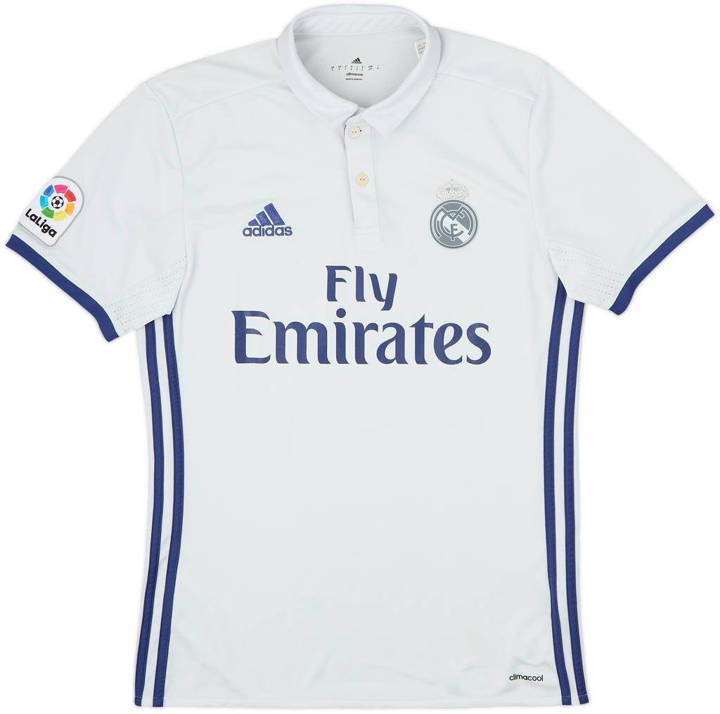 2016-17 Real Madrid Home Shirt - 4/10 - (S)