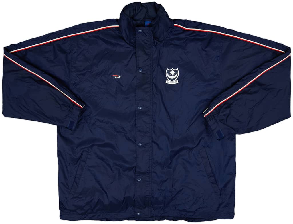 2002-03 Portsmouth Hooded Rain Jacket - 8/10 - (XL)